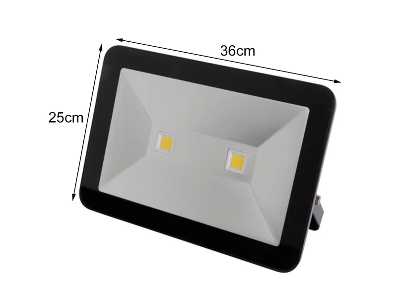 MeineWunschleuchte 100 Watt LED Strahler ALU, 2er SET 4000 Kelvin Neutralweiß, IP65, 25x36cm – Bild 4