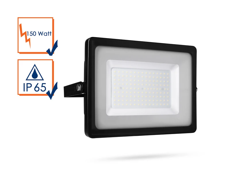 Smartwares 150 Watt LED Außen Strahler 4000 Kelvin Neutralweiß, Fassadenbeleuchtung