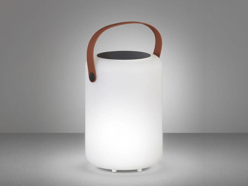 MeineWunschleuchte 2er SET Outdoor Solar Tischleuchten Mit Fernbedienung & RGB LED - 20cm – Bild 3