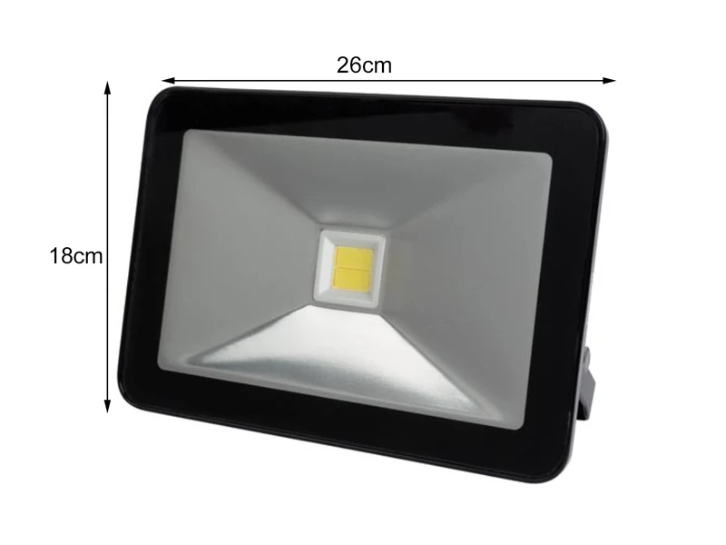 Perel 50 Watt LED Strahler 2er SET, 4000 Kelvin Neutralweiß, IP65,18x26cm – Bild 4