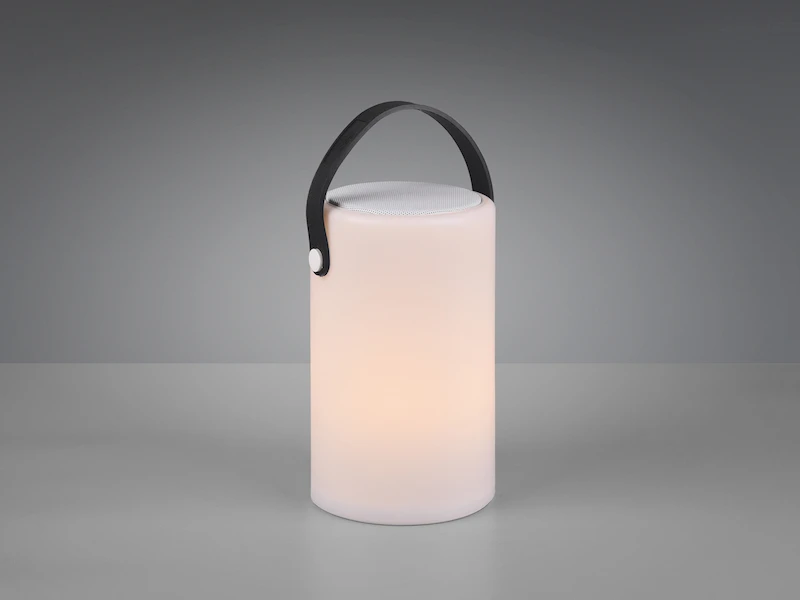 Reality Leuchten Akku LED Tischleuchte BERMUDA Mit RGB & Bluetooth Lautsprecher, H: 21cm â Bild 5
