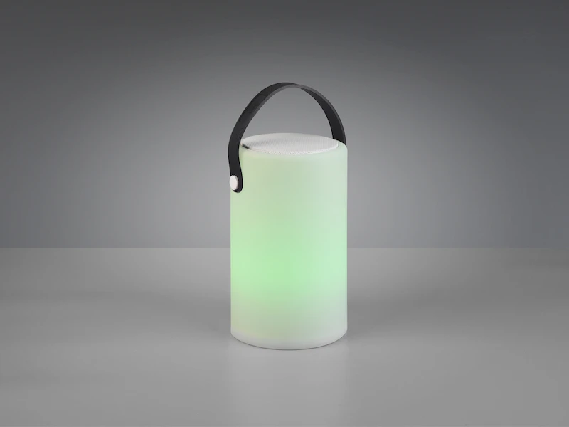 Reality Leuchten Akku LED Tischleuchte BERMUDA Mit RGB & Bluetooth Lautsprecher, H: 21cm â Bild 8