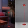 Reality Leuchten Akku Stehlampe SUAREZ Für Outdoor Kabellos In Rot, Klein 123cm
