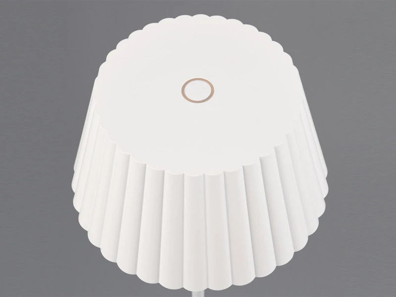 Reality Leuchten Akku Stehlampe SUAREZ Für Outdoor Kabellos In Weiß, Klein 123cm – Bild 5