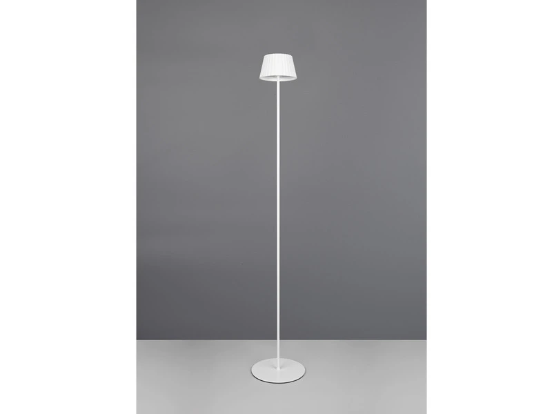 Reality Leuchten Akku Stehlampe SUAREZ Für Outdoor Kabellos In Weiß, Klein 123cm – Bild 9