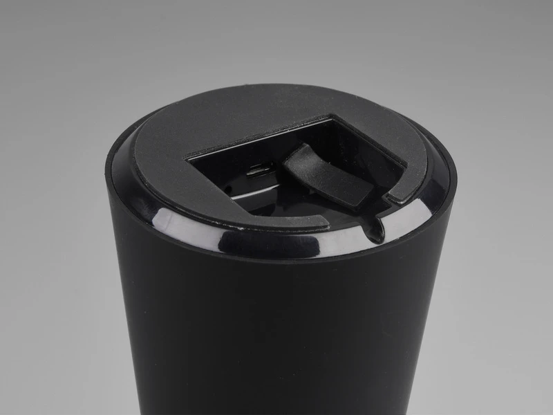 Reality Leuchten Akku Tischleuchte LENNON Ohne Kabel Per USB Ladbar & Dimmbar, Schwarz, H. 21cm – Bild 7