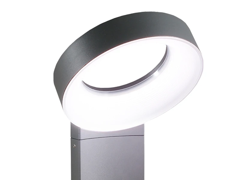 Konstsmide AuffĂ€llige Wegeleuchte ASTI, Anthrazit, 18 Watt HP-LEDs, 1400 Lumen, 5000K â Bild 4