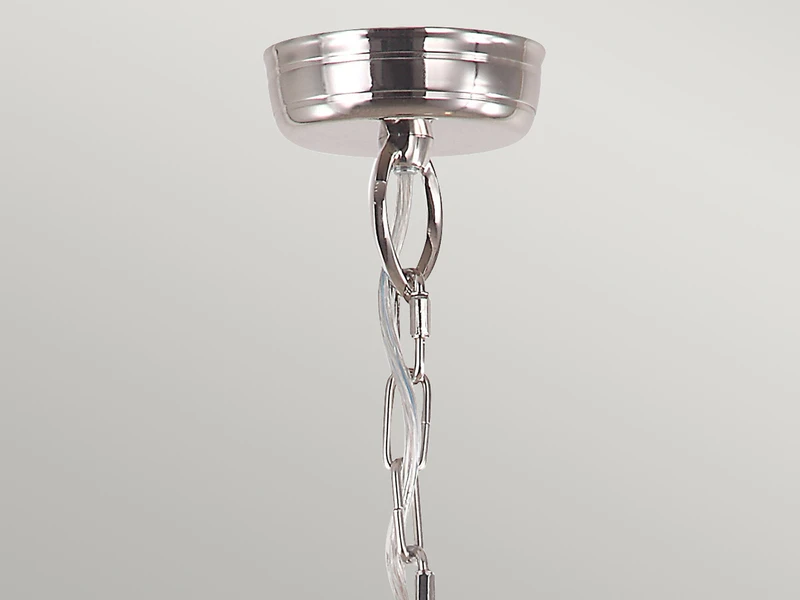 Elstead Lighting Außenhängeleuchte MANSION HOUSE Im Landhausstil, Silber Ø22cm – Bild 5