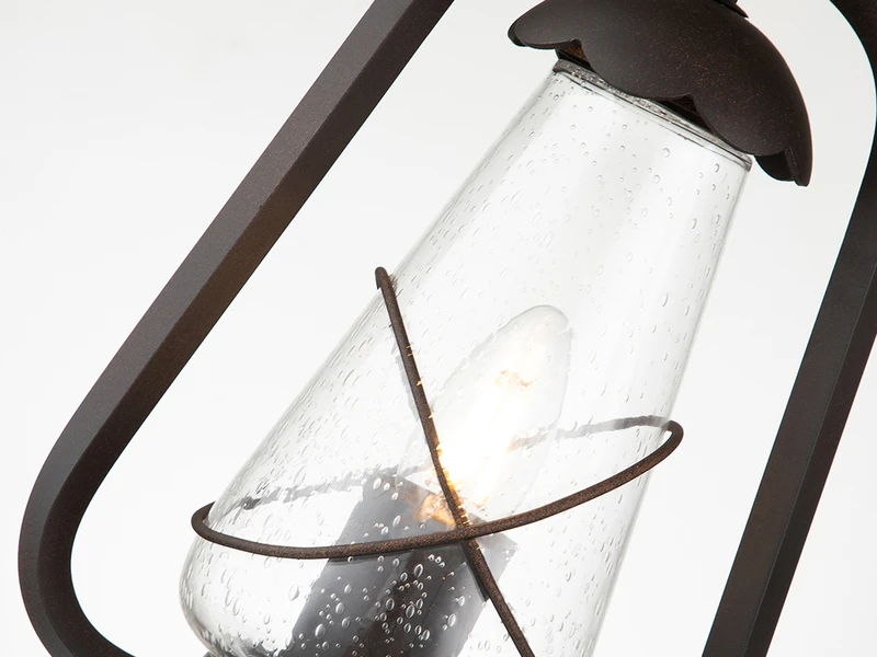 Elstead Lighting Außenhängeleuchte MINERS In Antiker Laternenoptik, Breite 20cm – Bild 6