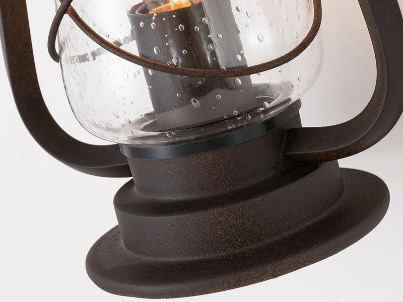 Elstead Lighting Außenwandleuchte MINERS In Antiker Laternenoptik, Höhe 42,5cm – Bild 8