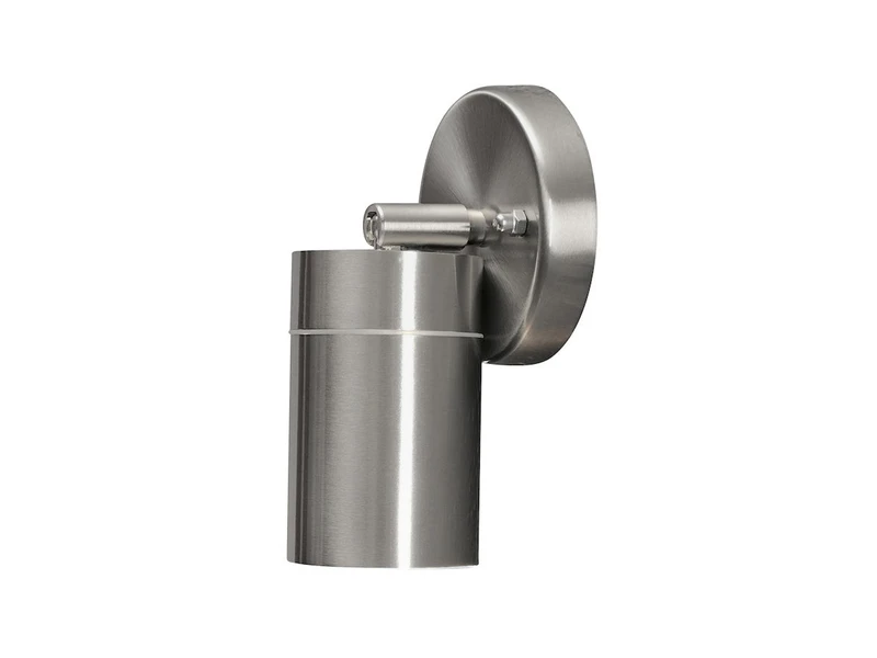 Konstsmide Außenwandleuchte MODENA Downlight Schwenkbar, Höhe 15cm, Edelstahl – Bild 2