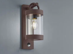 Trio Leuchten Außenwandleuchte SAMBESI Mit Bewegungsmelder, Rostoptik, Höhe 33cm