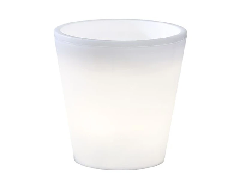 Konstsmide Beleuchteter Pflanzkübel Outdoor LED Blumentopf Ø 28cm Terrassenbeleuchtung – Bild 2