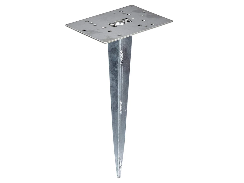 Trio Leuchten Erdspieß Aus Metall In Nickel Matt Für Garten Außenleuchten / Pollerleuchten – Bild 2