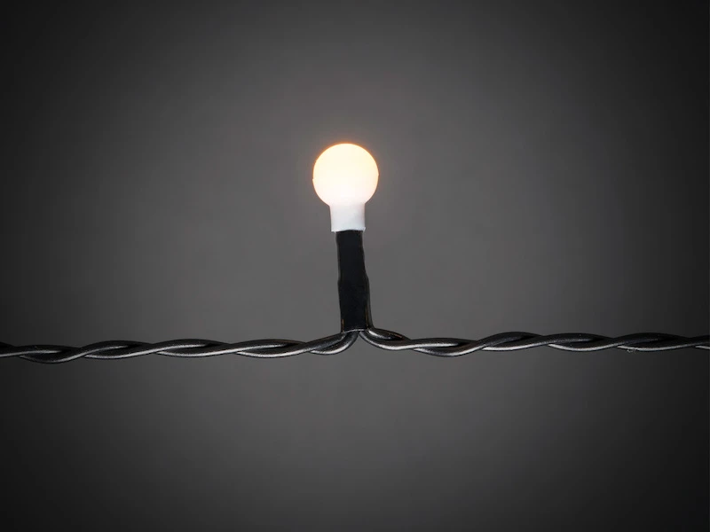 Konstsmide Hängende LED Christbaum Lichterkette 400 Bernsteinfarbene LED´s - "Baummantel" – Bild 4