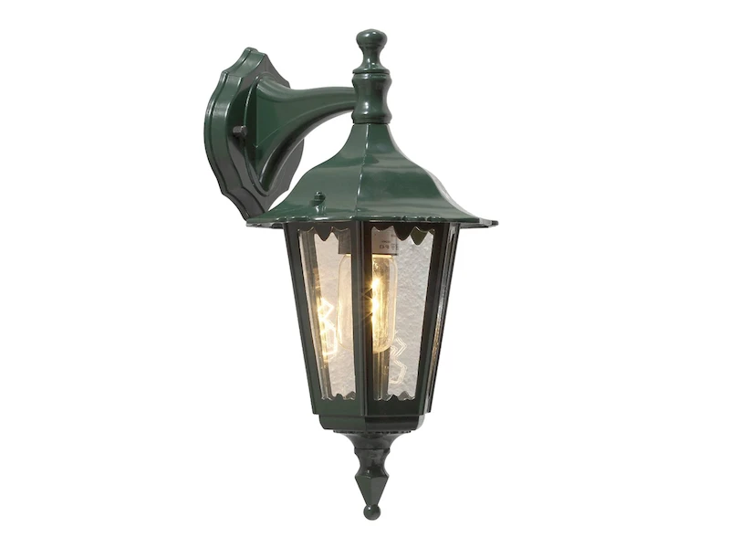 Konstsmide Hängende Wandleuchte FIRENZE, E27, Aluminium Grün – Bild 2