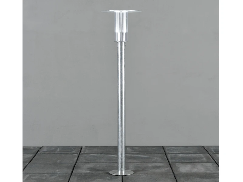 Konstsmide High Power LED Wegeleuchte MODE, Vandalismus Geschützt, 3000K, Galv. Stahl – Bild 4