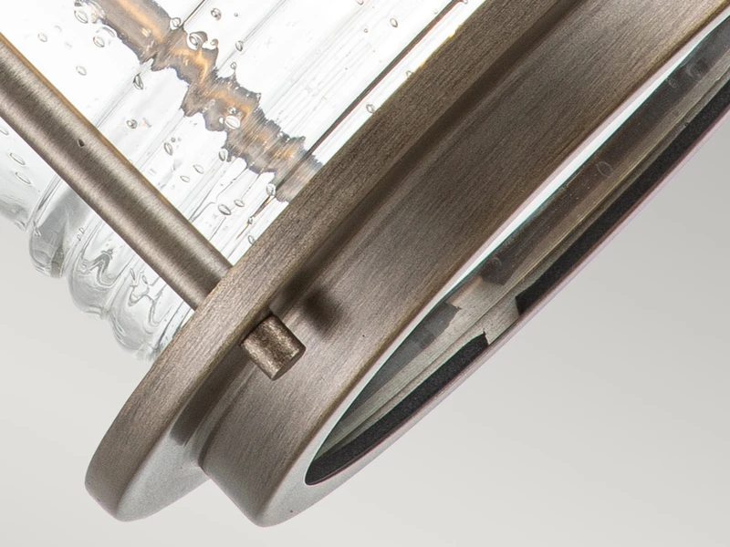 KICHLER Industrial Wandlaterne ASHLAND BAY Für Innen & Außen, Bronze Höhe 35cm – Bild 9