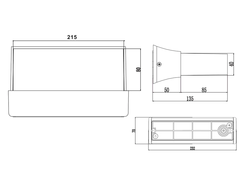 Trio Leuchten LED AuĂenwandleuchte CUANDO In Anthrazit Up & Down Light IP65 - Hausbeleuchtung â Bild 6