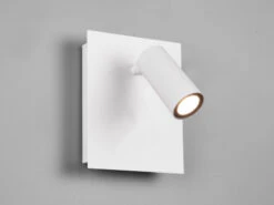 Trio Leuchten LED Außenwandleuchte TUNGA Wandstrahler Außen 1-flammig, Weiß