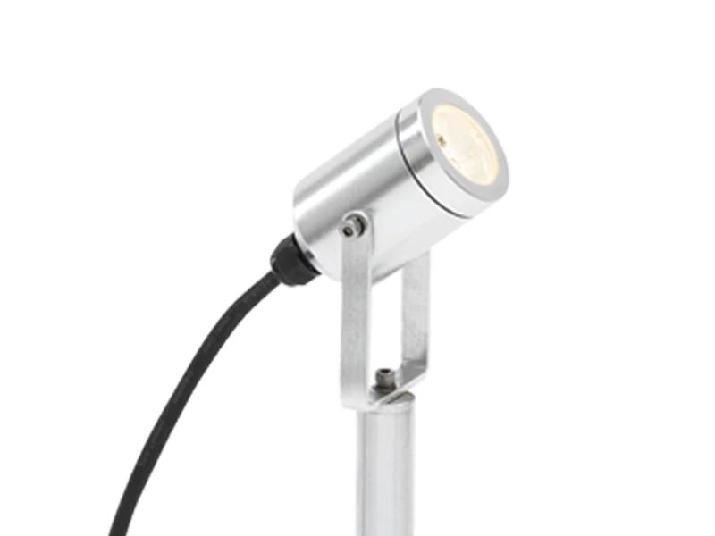 Konstsmide LED-Erdspießstrahler Gartenstrahler MONZA 107cm Aluminium, Schwenkbar, 3W, IP44 – Bild 3