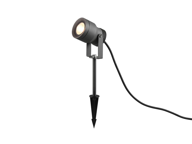 Trio Leuchten LED Gartenstrahler MAREB Schwenkbar Mit Erdspieß & 5m Anschlußkabel – Bild 2