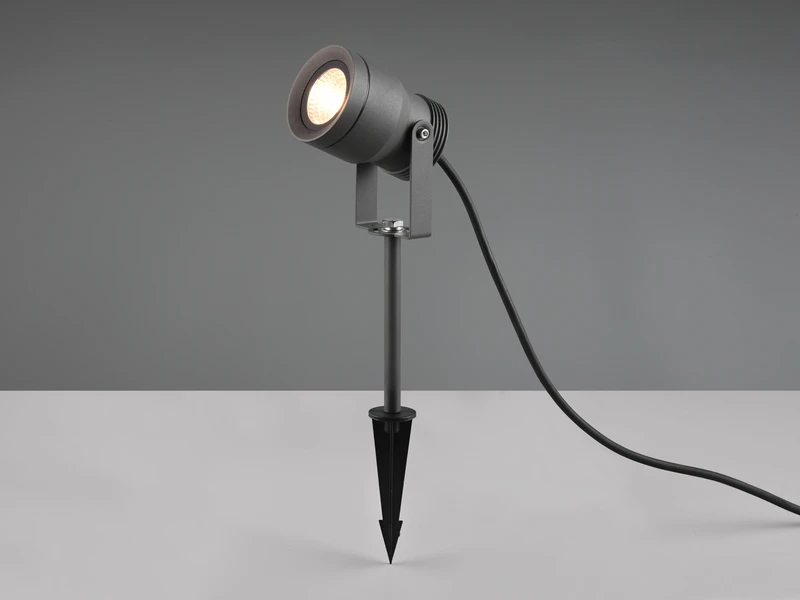 Trio Leuchten LED Gartenstrahler MAREB Schwenkbar Mit Erdspieß & 5m Anschlußkabel – Bild 3