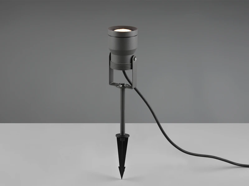 Trio Leuchten LED Gartenstrahler MAREB Schwenkbar Mit Erdspieß & 5m Anschlußkabel – Bild 5