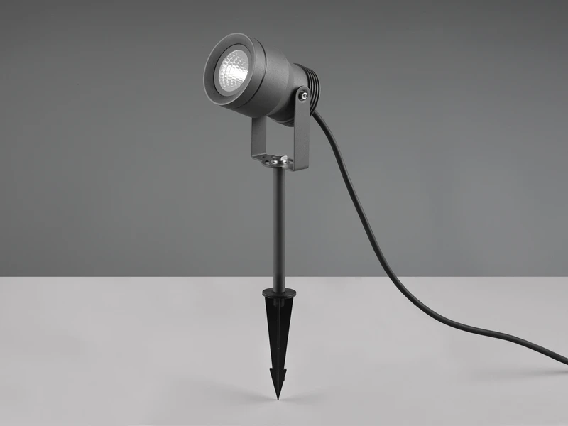 Trio Leuchten LED Gartenstrahler MAREB Schwenkbar Mit Erdspieß & 5m Anschlußkabel – Bild 6