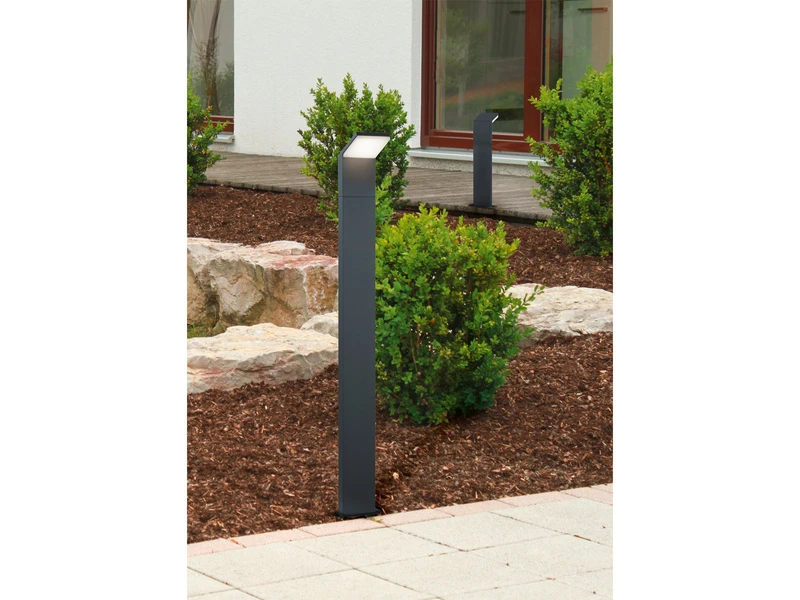 Trio Leuchten LED Pollerleuchte PEARL In Anthrazit Höhe 100cm IP54 - Außenleuchte Wegeleuchte – Bild 5