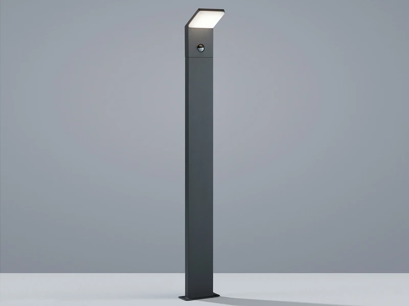 Trio Leuchten LED Pollerleuchte PEARL Mit Bewegungsmelder In Anthrazit IP54 - Höhe 100cm – Bild 3
