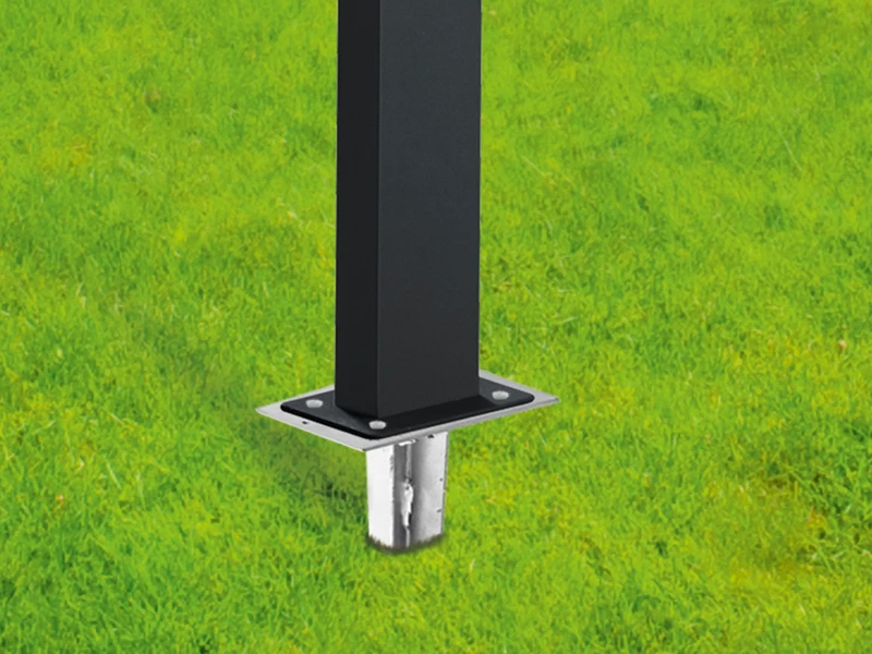 MeineWunschleuchte LED Sockelleuchte In Anthrazit Mit Erdspieß, Höhe 50cm – Bild 6