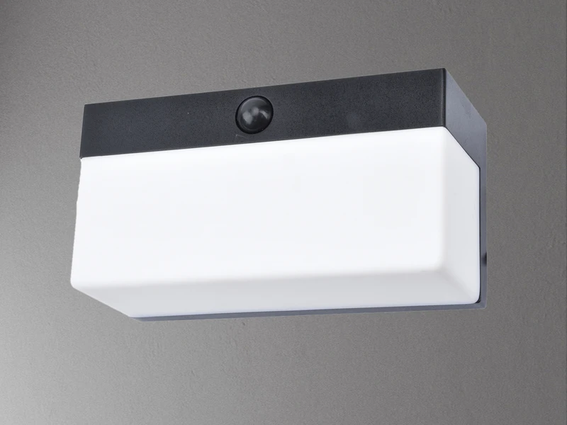 Lutec LED Solar Wandleuchte FRAN Breite 18cm Bewegungsmelder, Per App Steuerbar – Bild 3