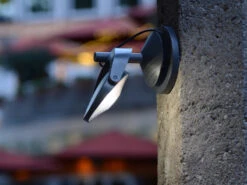 Lutec LED Solar Wandleuchte STACK Beleuchtungssystem Sun'connec - Anthrazit