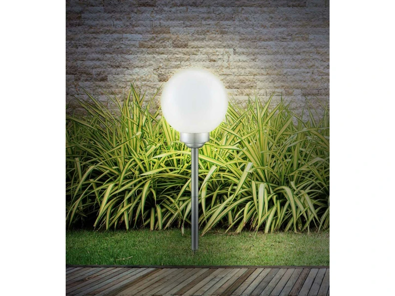 Globo LED Solarkugeln Garten - 2er SET, Leuchtkugel Ø 20cm Mit Erdspieß – Bild 7