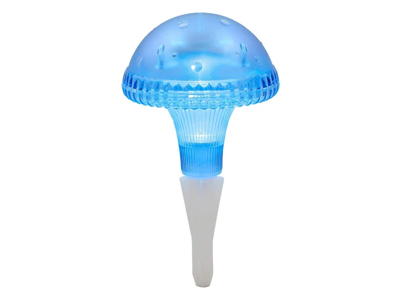 Konstsmide LED Solarleuchte / Gartenleuchte ASSISI, IP44, Blau, Höhe 27,5 Cm – Bild 2