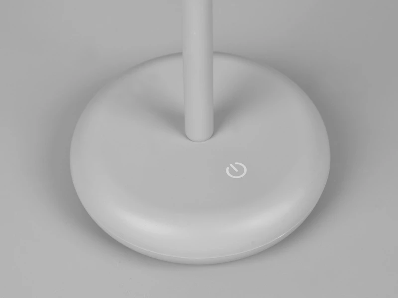 Reality Leuchten LED Tischleuchte Outdoor ELLIOT Touch Dimmer, USB Aufladbar, Grau Höhe 30cm – Bild 6