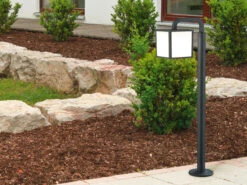 Trio Leuchten LED Wegeleuchte CUBANGO In Anthrazit Höhe 100cm IP54 - Außenleuchten Für Garten