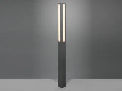 Trio Leuchten LED Wegeleuchte MITCHELL Eckig In Anthrazit, Höhe 150cm, IP54