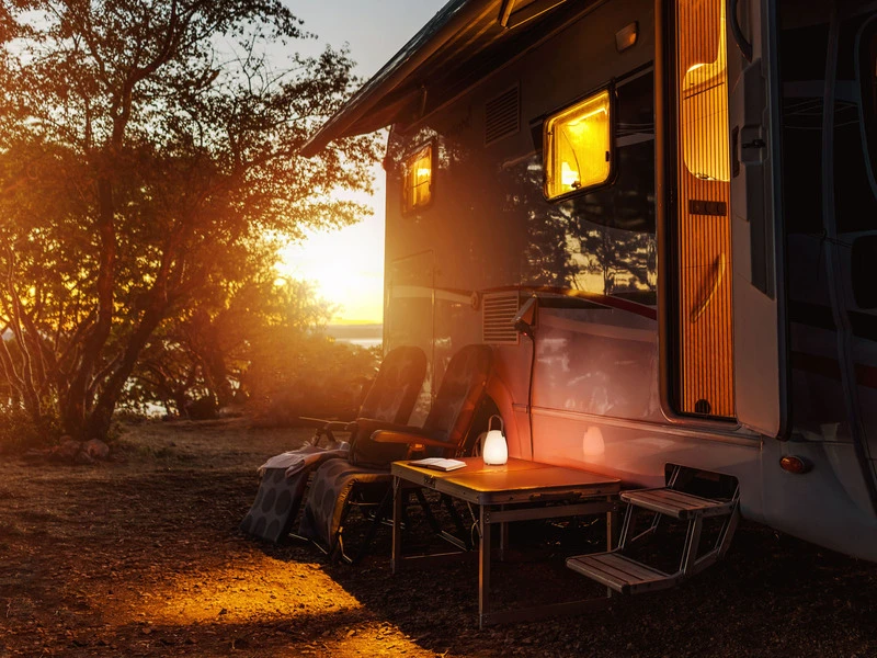 FHL Easy Outdoor Akku Tischlampe RUBY Mit Fernbedienung & RGB Höhe 16cm – Bild 5