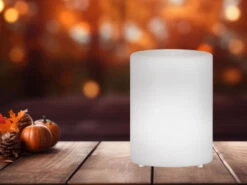 FHL Easy Outdoor Solar Tischleuchte CEPPO 15cm Klein Mit Fernbedienung & RGB LED