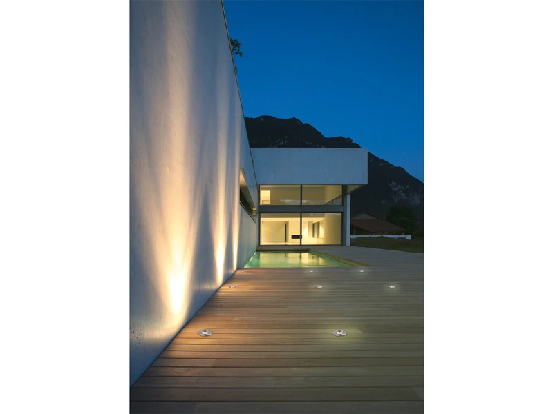 Trio Leuchten Runder Bodeneinbauspot BELAJA Edelstahl Ø 11cm IP65 - Bodenstrahler Für Einfahrt – Bild 7