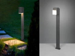 Trio Leuchten Schwenkbare LED Außen Wegeleuchte AVON Höhe 100cm, Anthrazit