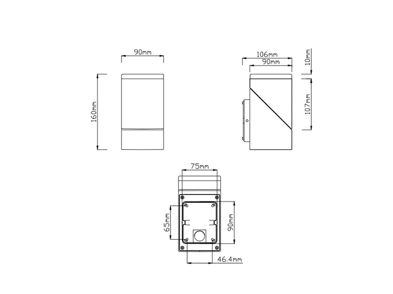 Trio Leuchten Schwenkbare LED Außenwandleuchte AVON, Höhe 16cm, Anthrazit – Bild 6