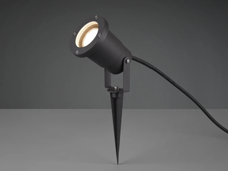 Trio Leuchten Schwenkbarer Garten Baumstrahler UBANGI Mit Erdspieß & 5m Anschlußkabel Ø 9,2cm – Bild 3