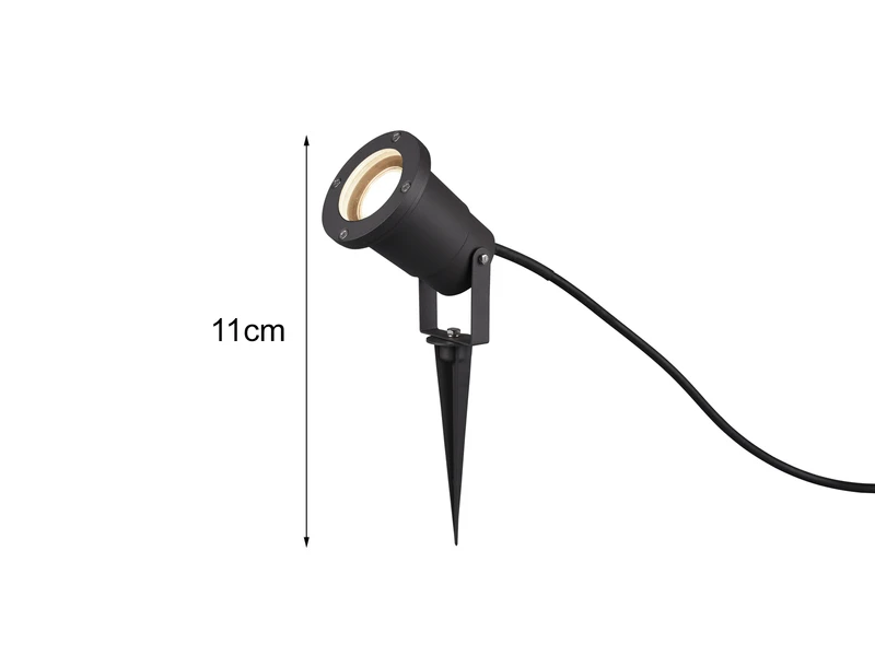 Trio Leuchten Schwenkbarer Garten Baumstrahler UBANGI Mit Erdspieß & 5m Anschlußkabel Ø 9,2cm – Bild 4