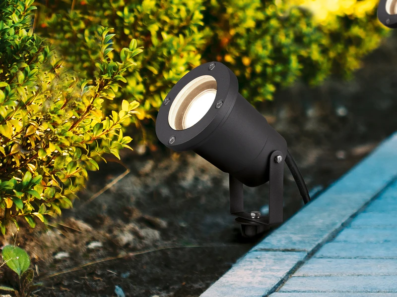 Trio Leuchten Schwenkbarer Garten Baumstrahler UBANGI Mit Erdspieß & 5m Anschlußkabel Ø 9,2cm – Bild 5