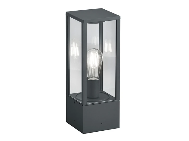 Trio Leuchten Sockelleuchte GARONNE In Anthrazit Höhe 40cm IP44 - Außenleuchten Wegeleuchten – Bild 2