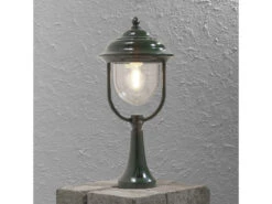 Konstsmide Sockelleuchte PARMA Laterne Außen Im Landhausstil,grün, Höhe 54cm