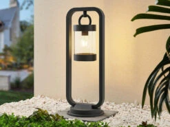 Trio Leuchten Sockelleuchte SAMBESI Laterne In Anthrazit, Höhe 60cm
